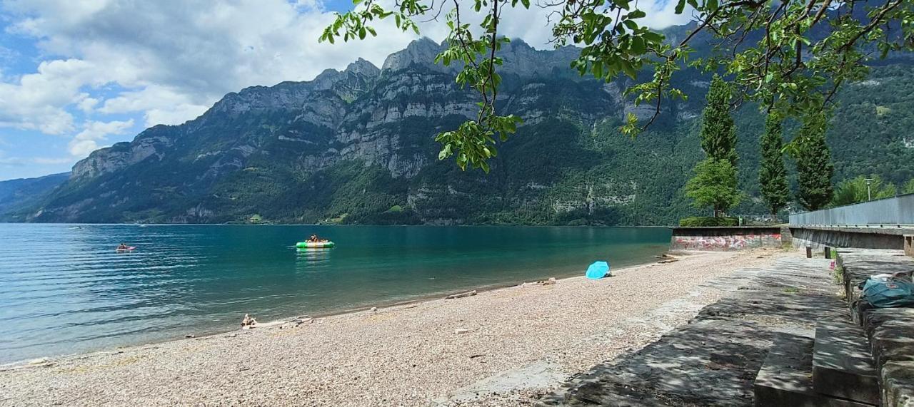 Marina Walensee Hotel Unterterzen Dış mekan fotoğraf