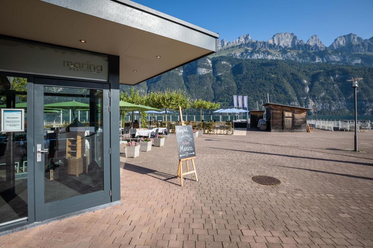 Marina Walensee Hotel Unterterzen Dış mekan fotoğraf